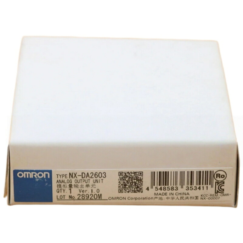 新品★貨物輸送無料★OMRON オムロン NX-DA2603★1年引きうける