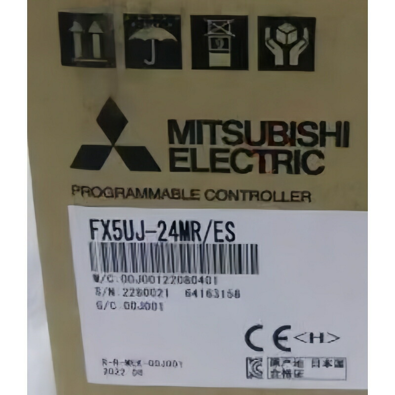 新品★貨物輸送無料★三菱電機 MITSUBISHI MELSEC iQ-F FX5UJ 中央処理装置社会的単位 FX5UJ-24MR/ES ★1年引きうける