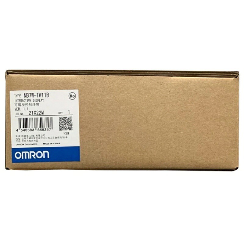 新品★貨物輸送無料★OMRON オムロン タッチパネル/見せびらかす NB7W-TW11B★1年引きうける