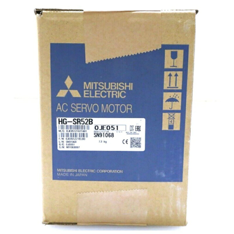 新品★貨物輸送無料★三菱 サーボ原動機 HG-SR52B★1年引きうける