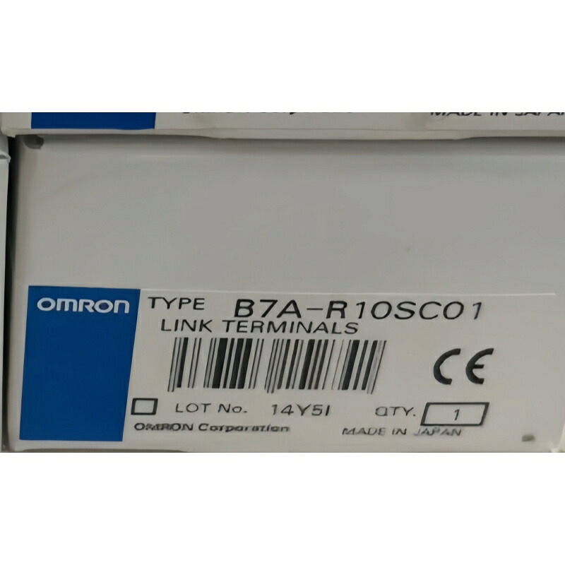 新品★貨物輸送無料★OMRON オムロンB7A-R10SC01 用繋がり先っぽ続きもの★1年引きうける