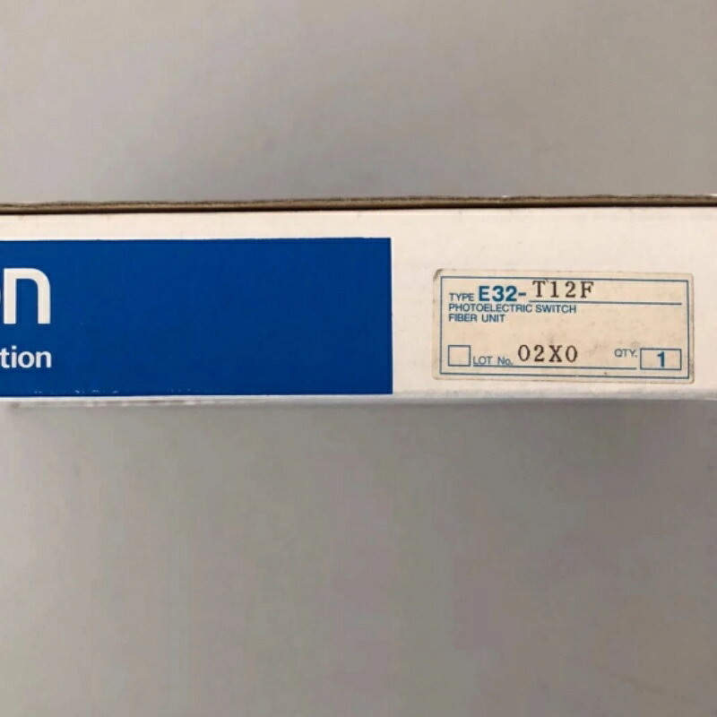 新品★貨物輸送無料★OMORON オムロンE32-T12F 2M 衣料繊維社会的単位★1年引きうける
