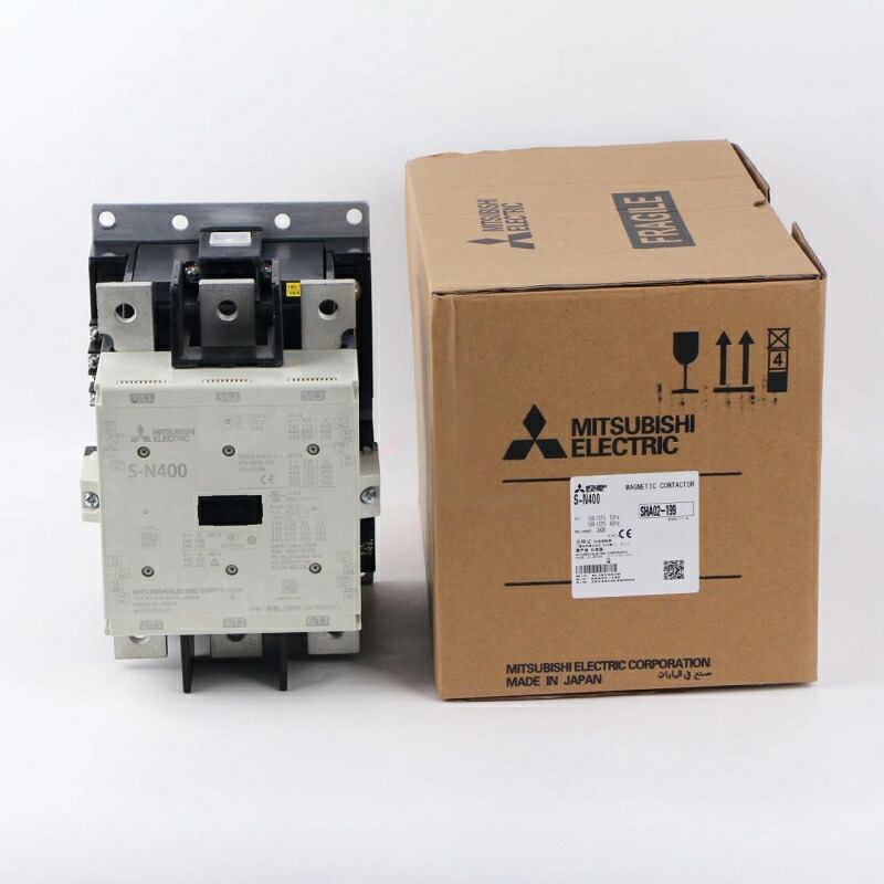 新品★貨物輸送無料★MITSUBISHI/三菱電機 S-N400 AC220V 電磁人付き合い器★1年引き請ける