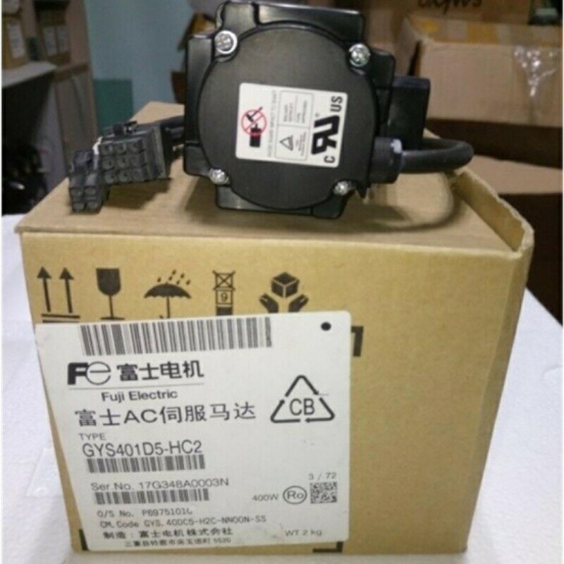 新品★貨物輸送無料★FUJI 富士電機 GYS401D5-HC2 サーボ原動機★1年引きうける