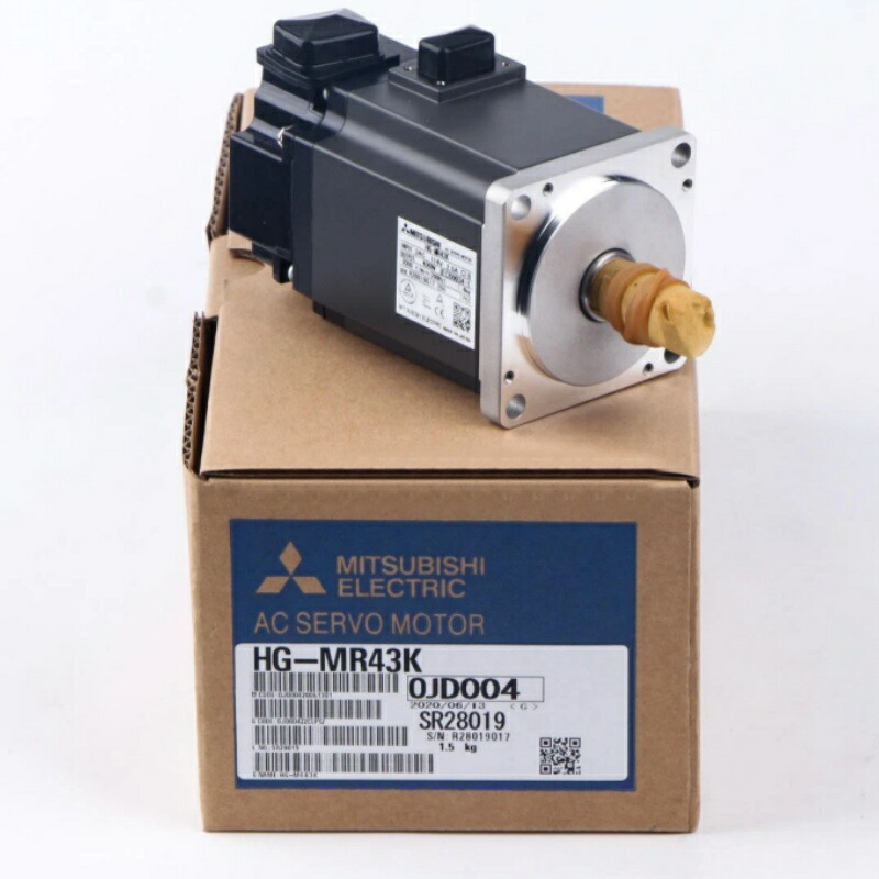 新品★貨物輸送無料★MITSUBISHI 三菱電機 HG-MR43K サーボ原動機★1年引き請ける