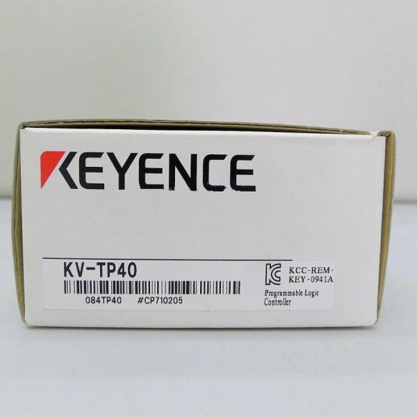 新品★貨物輸送無料★KEYENCE キーエンス KV-TP40 用体温・アナログマルチインプット社会的単位(マルチインプット4ch)★1年引き請ける