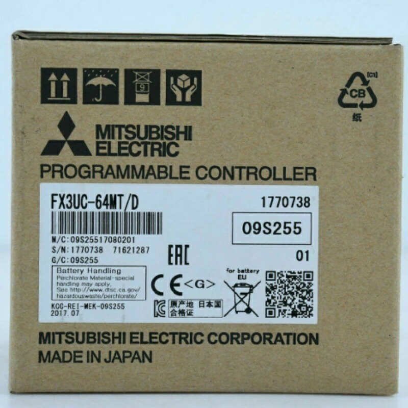 新品★貨物輸送無料★MITSUBISHI 三菱電機 FX3UC-64MT/D★1年引きうける