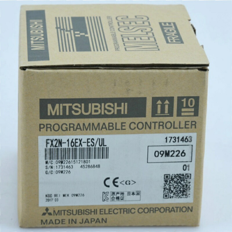 新品★貨物輸送無料★MITSUBISHI/三菱電機 シーケンサ FX2N-16EX-ES/UL★1年引きうける