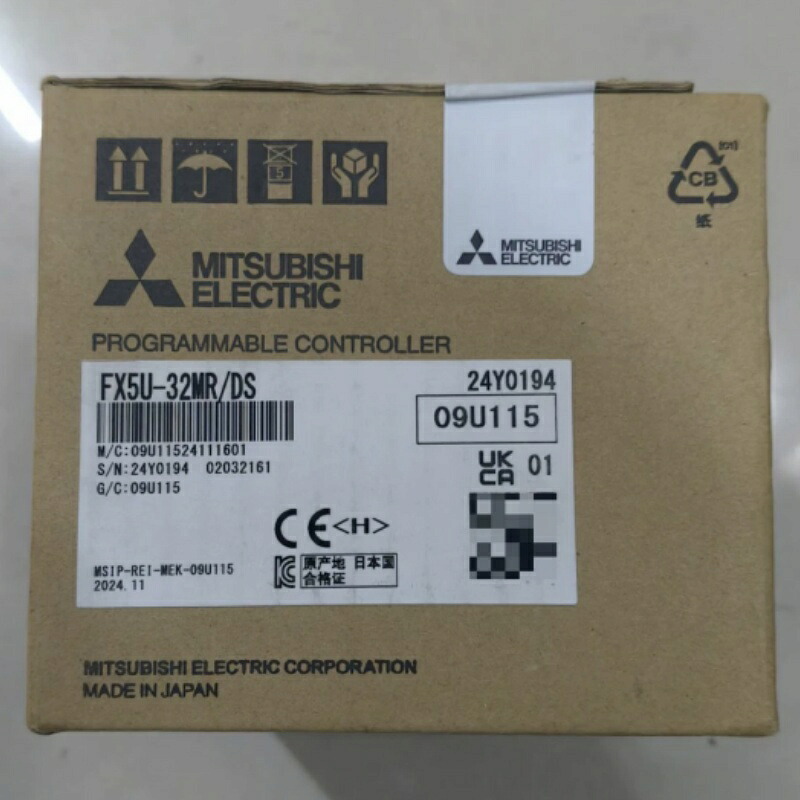新品★貨物輸送無料★MITSUBISHI 三菱電機 FX5U-32MR/DS★1年引きうける