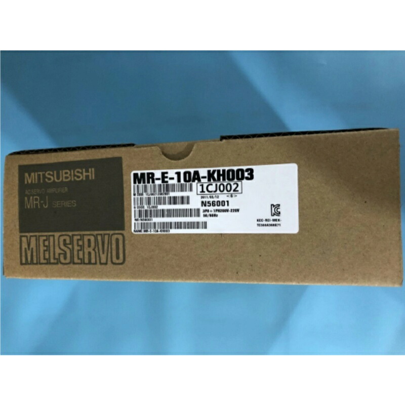 新品★貨物輸送無料★MITSUBISHI 三菱電機 MR-E-10A-KH003 サーボ１番ウッド ◆ 6ヶ★1年引きうける