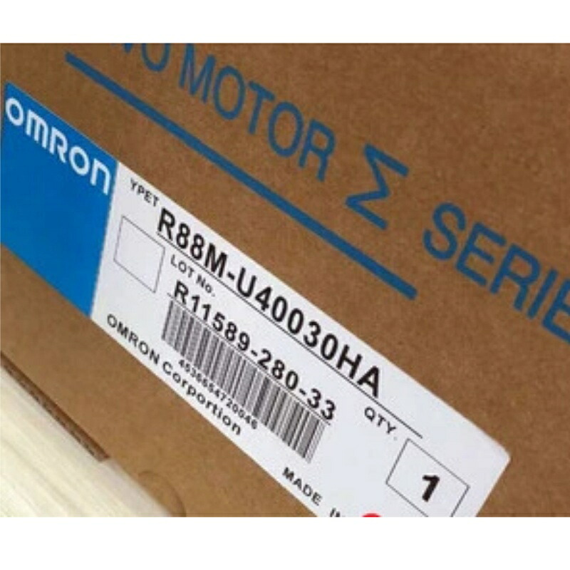 新品★貨物輸送無料★OMRON/オムロン サーボ原動機 R88M-U40030HA★1年引きうける