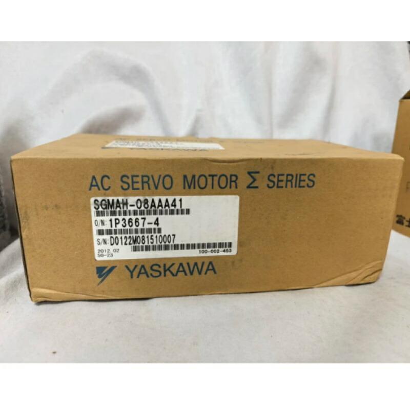 新品★貨物輸送無料★YASKAWA 安川電機 SGMAH-08AAA41 サーボ原動機★1年引きうける