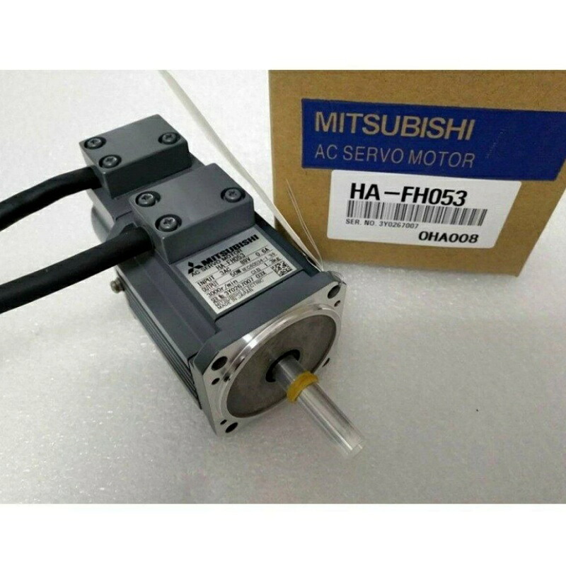 新品★貨物輸送無料★MITSUBISHI/三菱 HA-FH053 サーボ原動機★1年引き請ける