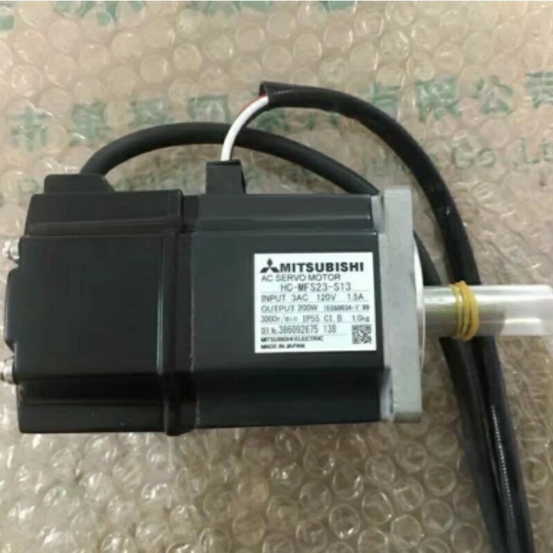 新品★貨物輸送無料★MITSUBISHI/三菱 HC-MFS23-S13 サーボ原動機★1年引き請ける