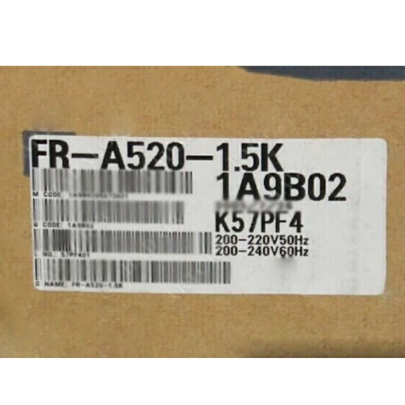 新品★貨物輸送無料★MITSUBISHI 三菱 インバータ FR-A520-1.5K★1年引きうける