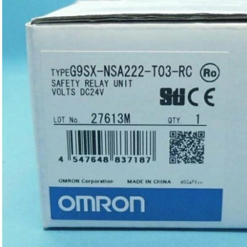 新品★貨物輸送無料★OMRON オムロン G9SX-NSA222-T03-RC 用非人付き合い式ドアスイッチコントローラ★1年引き請ける