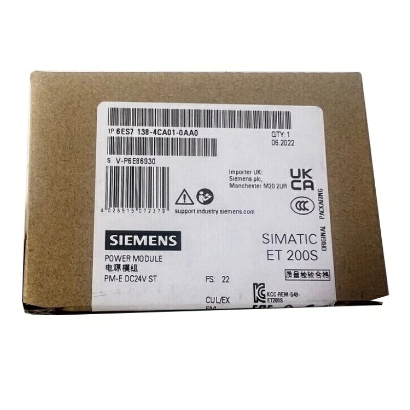 新品★貨物輸送無料★Siemens ジーメンス 6ES7138-4CA01-0AA0インターフェイスモジュール★1年引き請ける