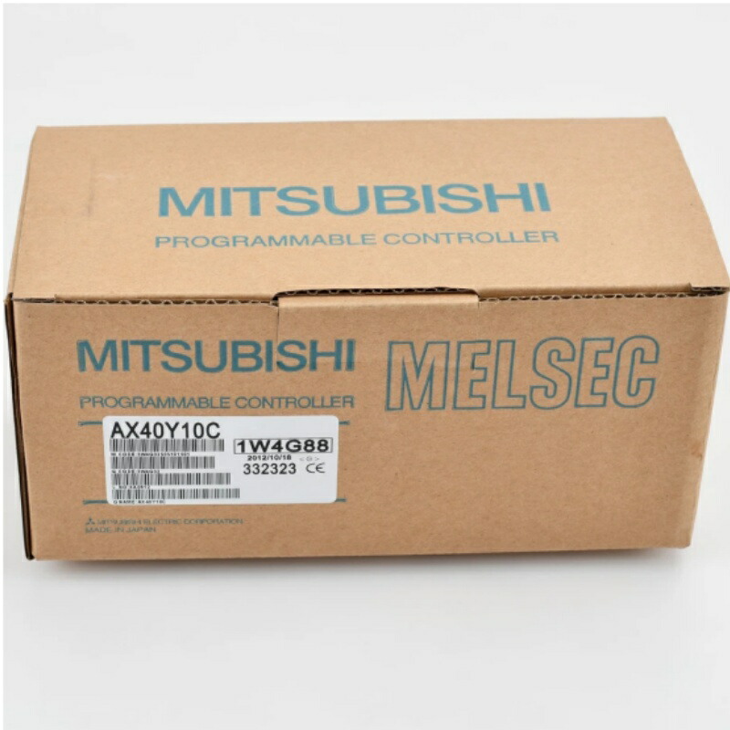 新品★貨物輸送無料★MITSUBISHI 三菱電機 AX40Y10C シーケンサ 入出力社会的単位★1年引き請ける
