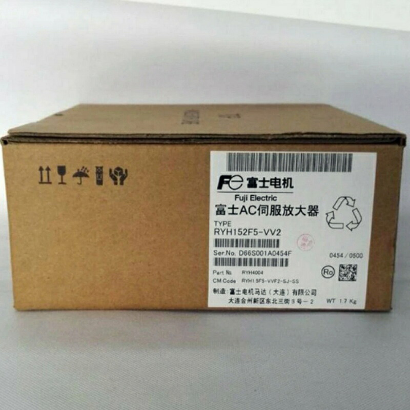 新品★貨物輸送無料★FUJI 富士電機 RYH152F5-VV2 サーボ運転★1年引きうける