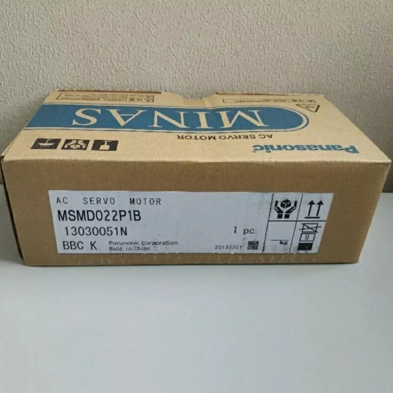 新品★貨物輸送無料★PANASONIC/パナソニック サーボ原動機MSMD022P1B★1年引き請ける