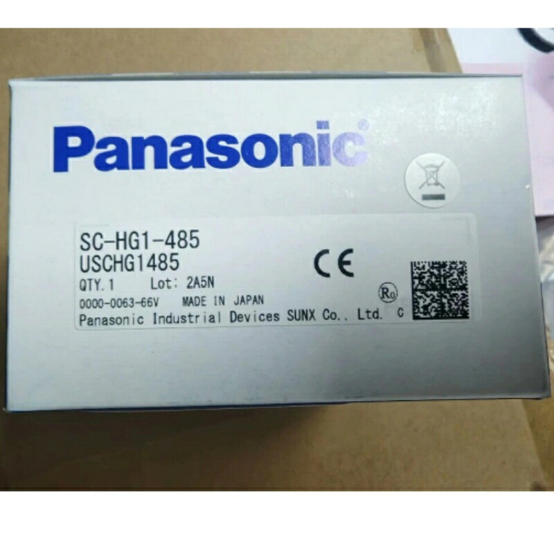 新品★貨物輸送無料★PANASONIC/パナソニック サーボ原動機SC-HG1-485★1年引き請ける