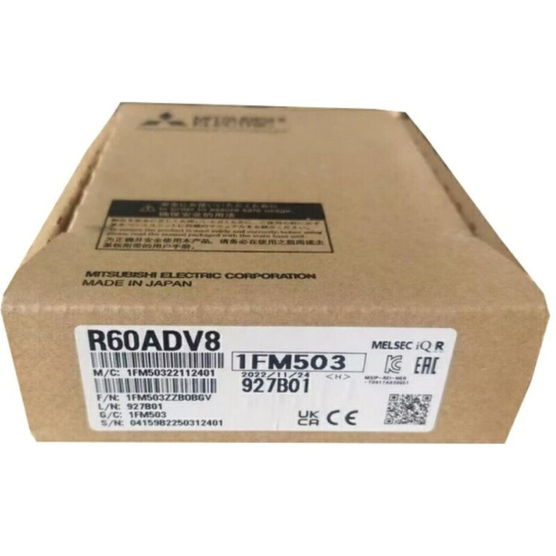 新品★貨物輸送無料★MITSUBISHI/三菱電機   アナログ最終生産物社会的単位 R60ADV8★1年引きうける