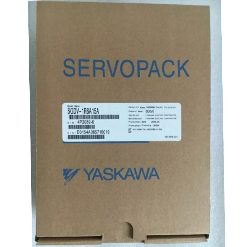 新品★貨物輸送無料★YASKAWA / 安川電機 サーボ１番ウッド SGDV-1R6A15A★1年引きうける