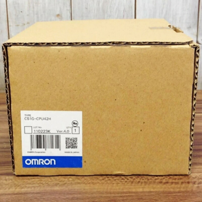 新品★貨物輸送無料★OMRON/オムロン CS1G-中央処理装置42H プログラマブル制御装置★1年引き請ける