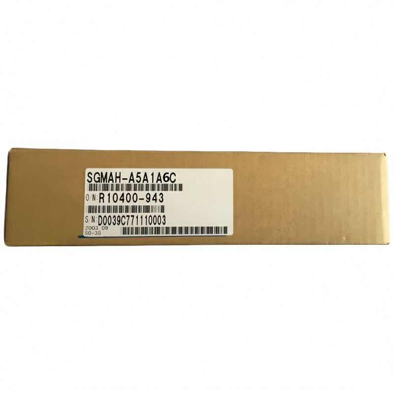 新品★貨物輸送無料★ YASKAWA サーボ原動機 SGMAH-A5A1A6C★1年引き請ける