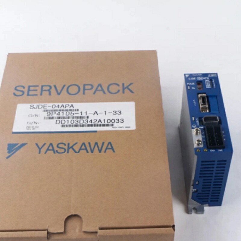 新品★貨物輸送無料★YASKAWA/安川電機 SJDE-04APA サーボ運転★1年引きうける
