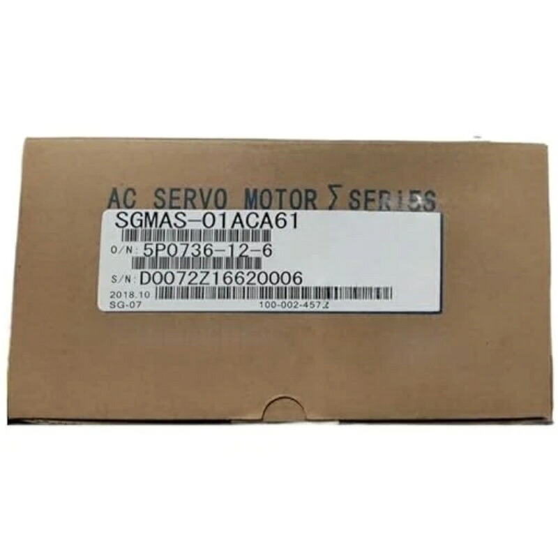 新品★貨物輸送無料★YASKAWA / 安川電機 サーボ原動機 SGMAS-01ACA61★1年引き請ける