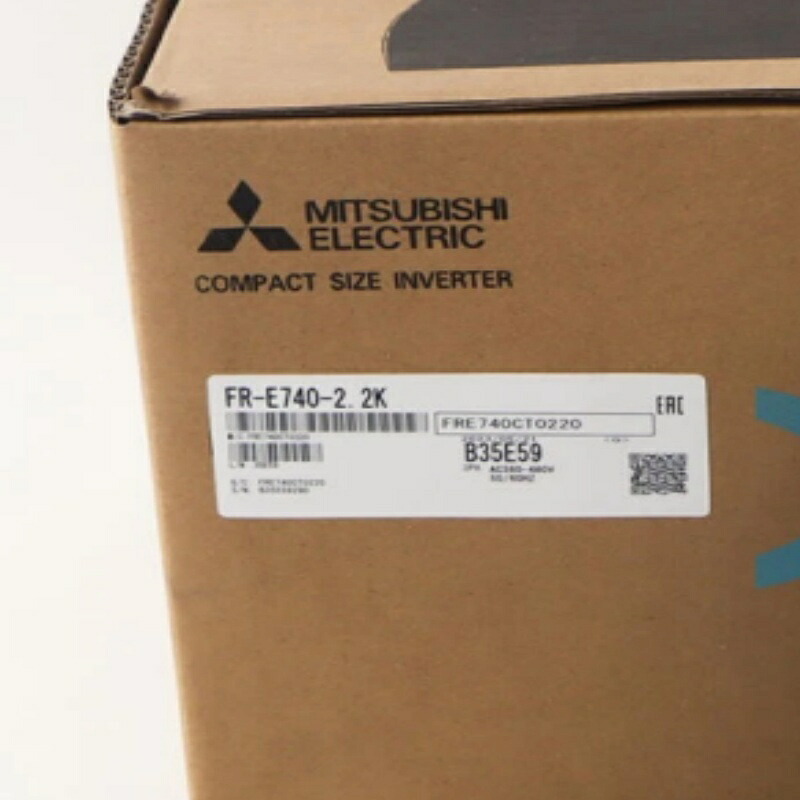 新品★貨物輸送無料★MITSUBISHI 三菱電機 FR-E740-2.2K インバータ★1年引きうける