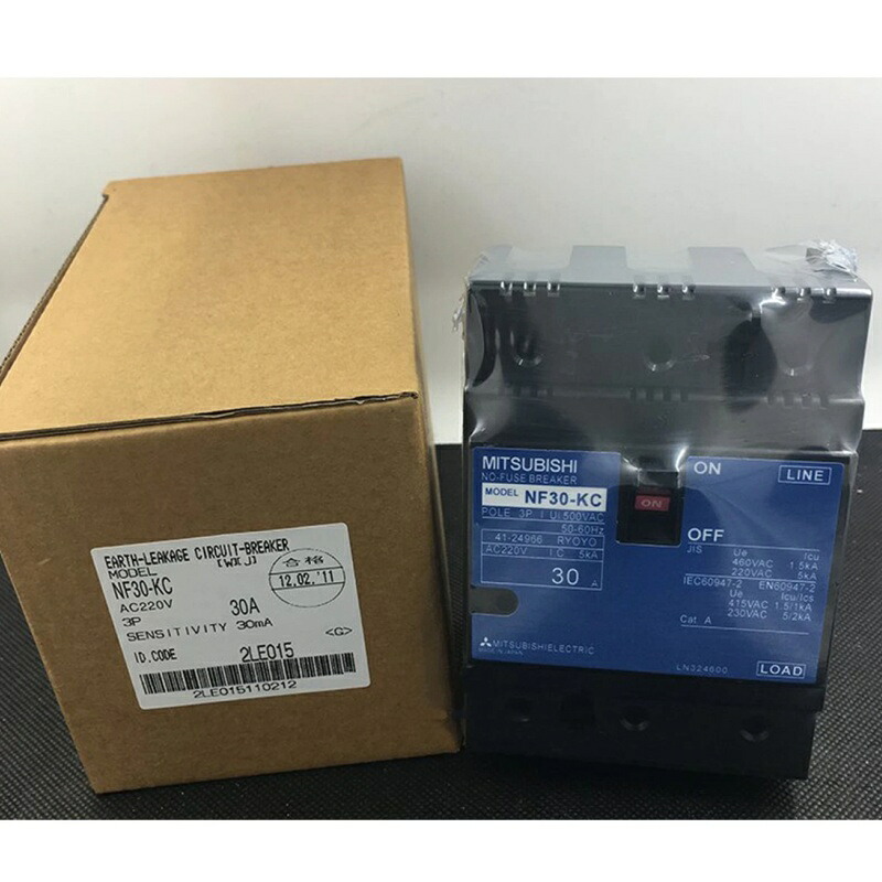 新品★貨物輸送無料★MITSUBISHI 三菱電機 NF30-KC 3P 5A 否電気ヒューズ立ちはだかる器★1年引きうける