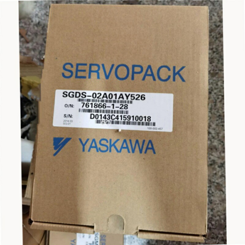 新品★貨物輸送無料★YASKAWA / 安川電機 サーボ１番ウッド SGDS-02A01AY526★1年引きうける