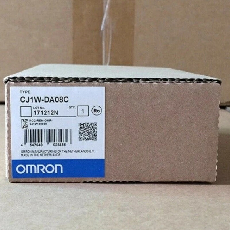 新品★貨物輸送無料★OMRON オムロン CJ1W-DA08C アナログ最終生産物社会的単位★1年引き請ける