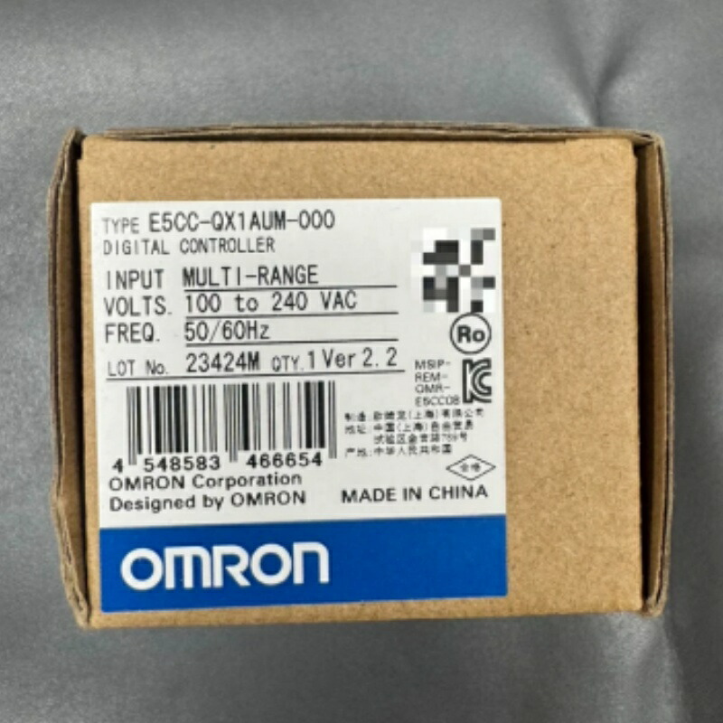 新品★貨物輸送無料★OMRON オムロン E5CC-QX1AUM-000 用陰電子気温調節する器★1年引きうける