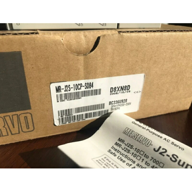 新品★貨物輸送無料★MITSUBISHI 三菱 MR-J2S-10CP-S084 ACサーボアンプリファイアー シーケンサ PLC★1年引きうける