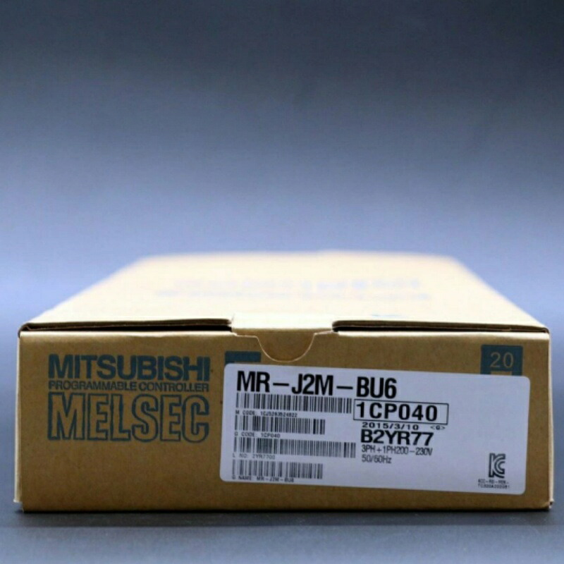新品★貨物輸送無料★MITSUBISHI 三菱電機 MR-J2M-BU6 軍事基地社会的単位★1年引きうける