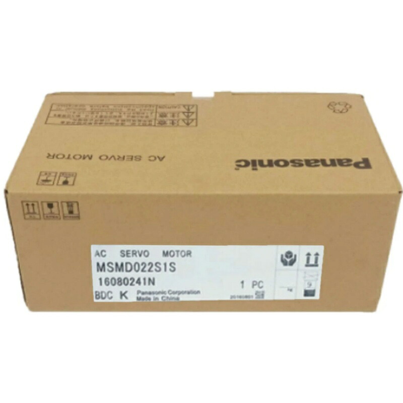 新品★貨物輸送無料★Panasonic サーボ原動機 MSMD022S1S★1年引きうける