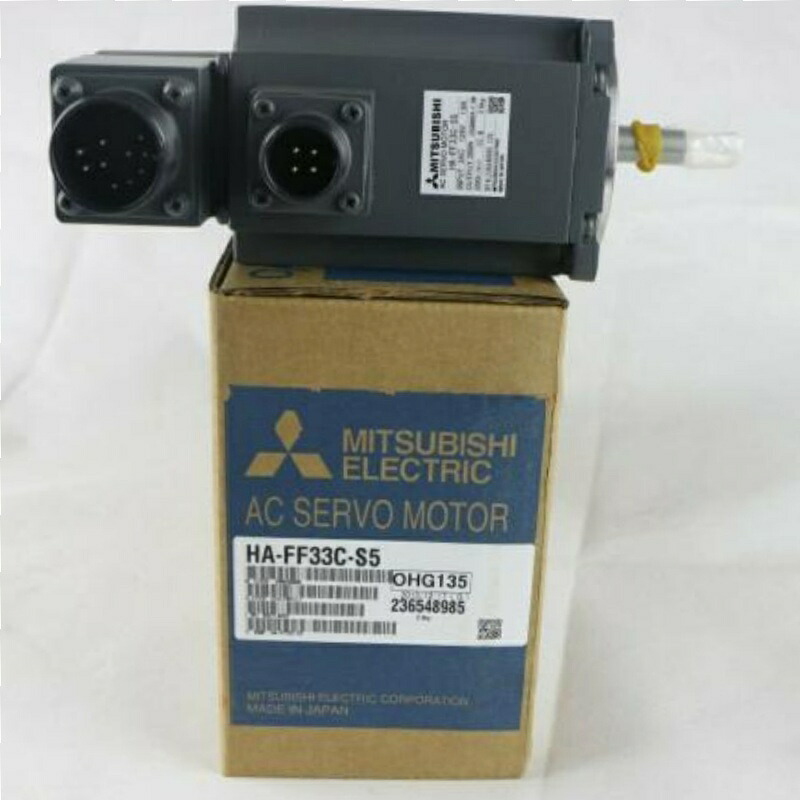 新品★貨物輸送無料★MITSUBISHI/三菱 HA-FF33C-S5 サーボ原動機★1年引き請ける