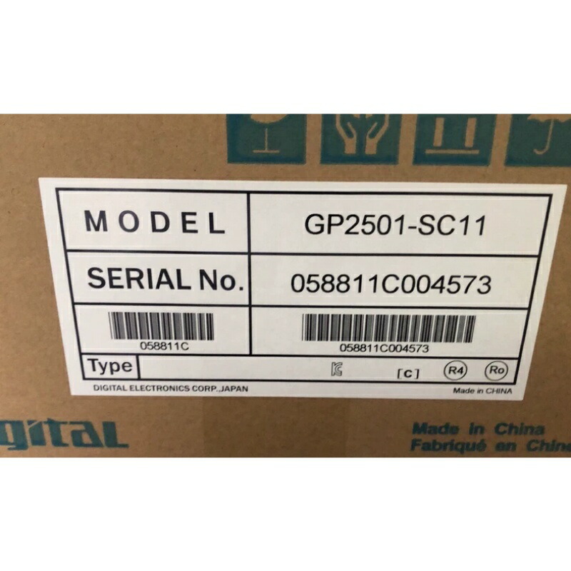 新品★貨物輸送無料★Pro-face GP2501-SC11 プログラマブル書きあらわす器★1年引きうける