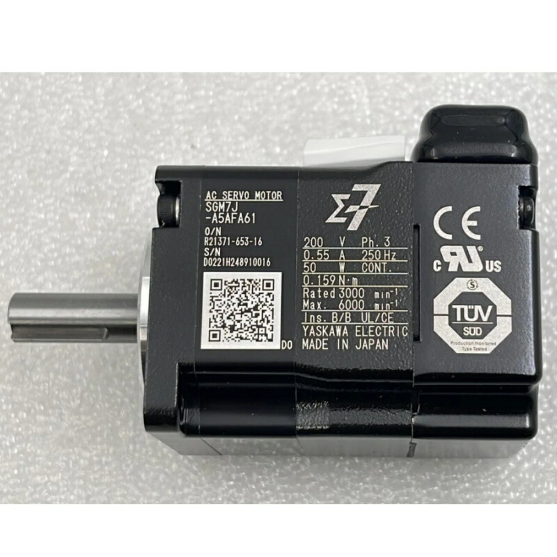 新品★貨物輸送無料★安川電機 サーボ原動機 SGM7J-A5AFA61★1年引きうける