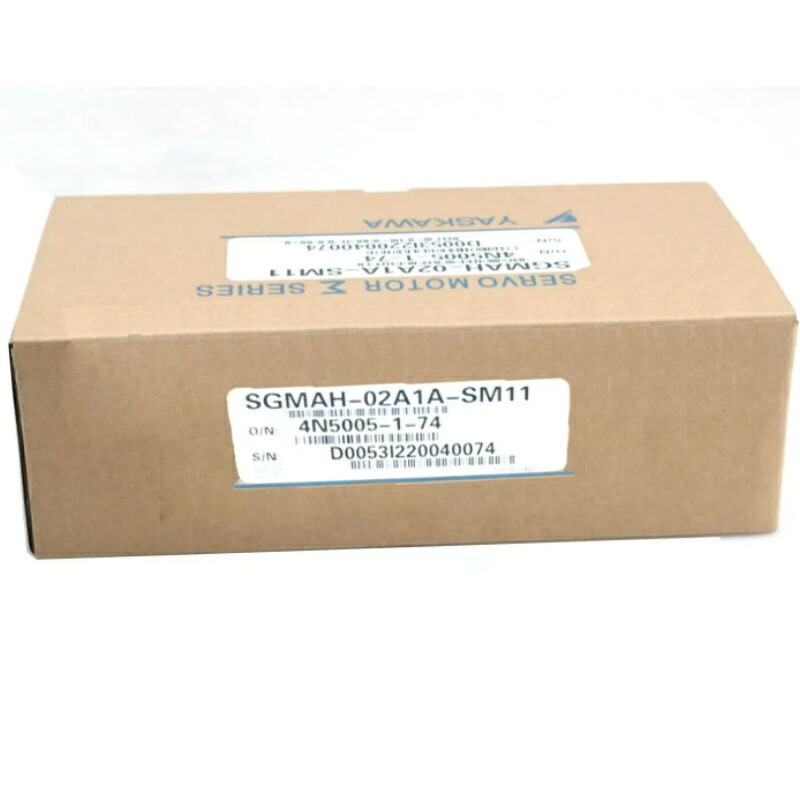 新品★貨物輸送無料★YASKAWA / 安川電機 サーボ原動機 SGMAH-02A1A-SM11★1年引きうける