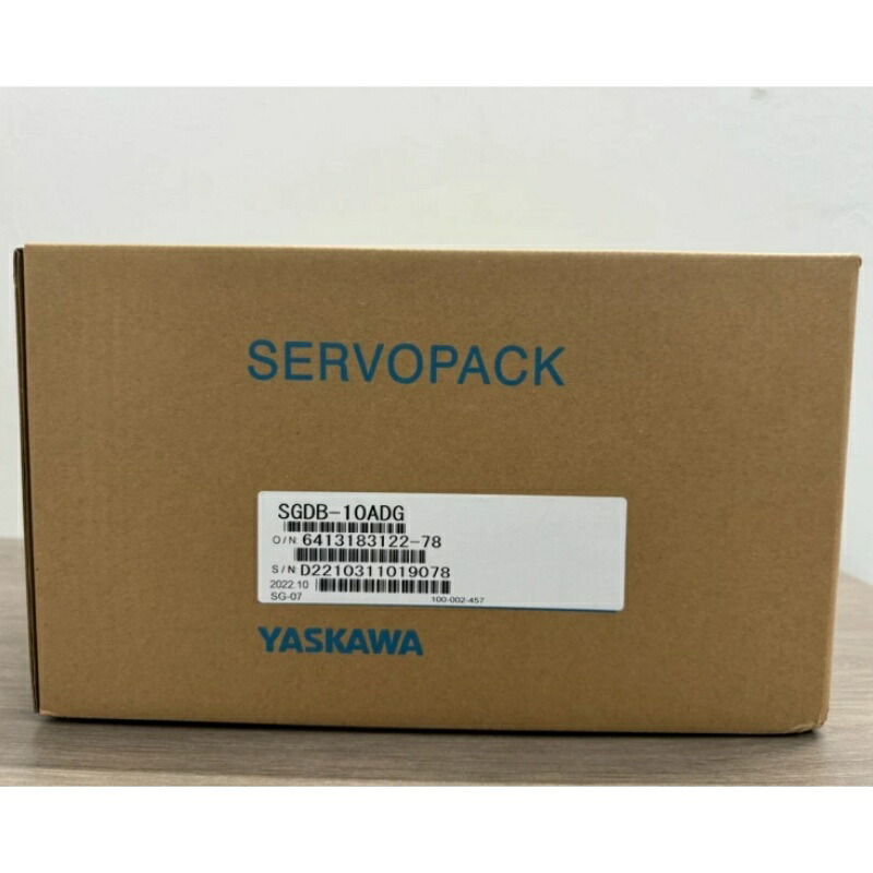 新品★貨物輸送無料★YASKAWA/安川電機 サーボドライバ SGDB-10ADG★1年引きうける