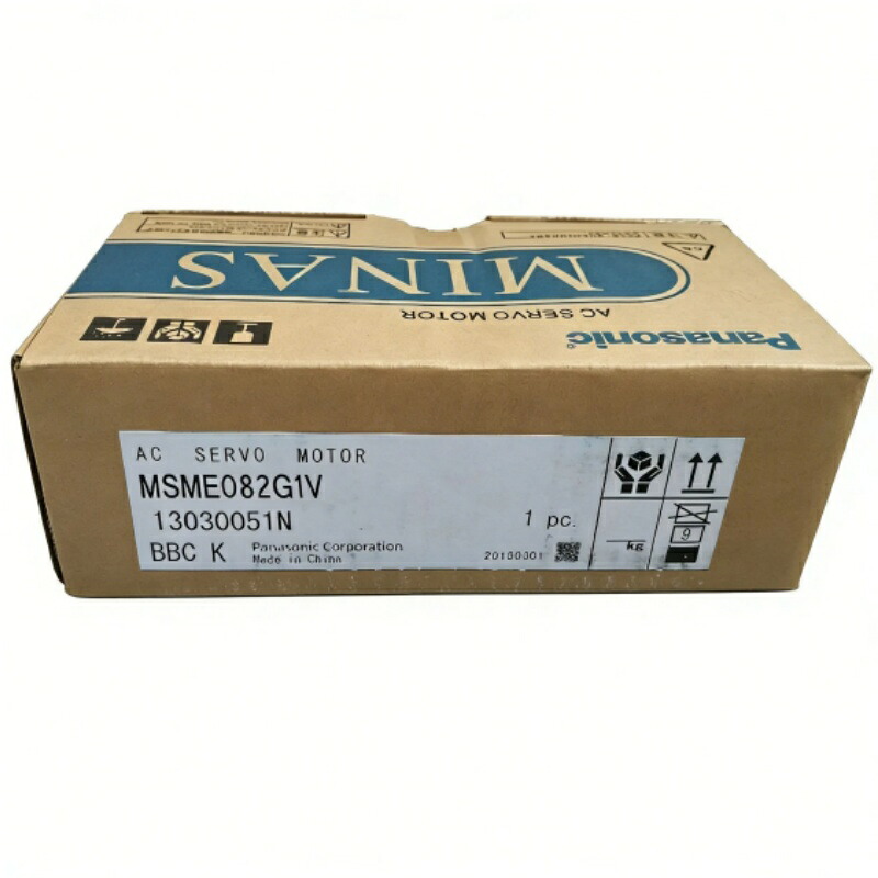 新品★貨物輸送無料★Panasonic サーボ原動機 MSME082G1V★1年引き請ける