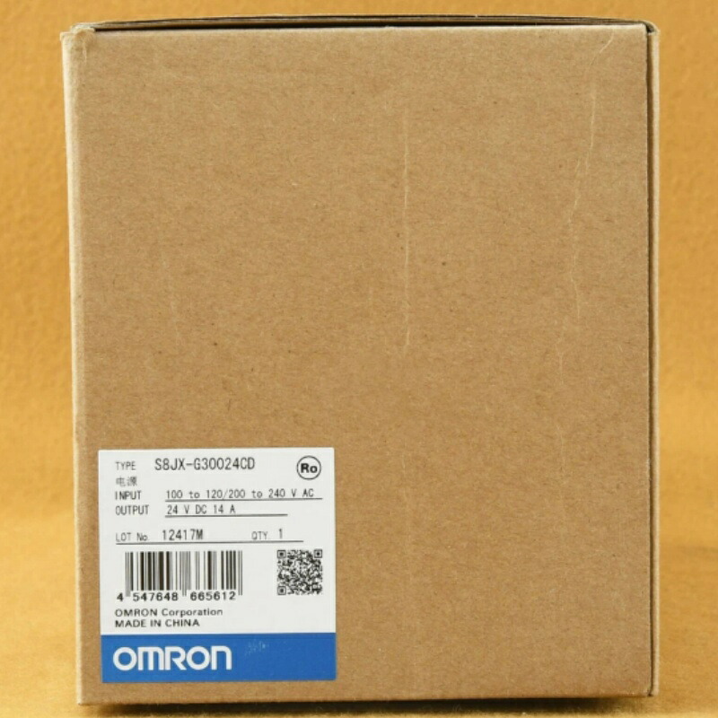 新品★貨物輸送無料★OMRON オムロン S8JX-G30024CD 24VDC 14A 用 取り替えっこワット数★1年引き請ける