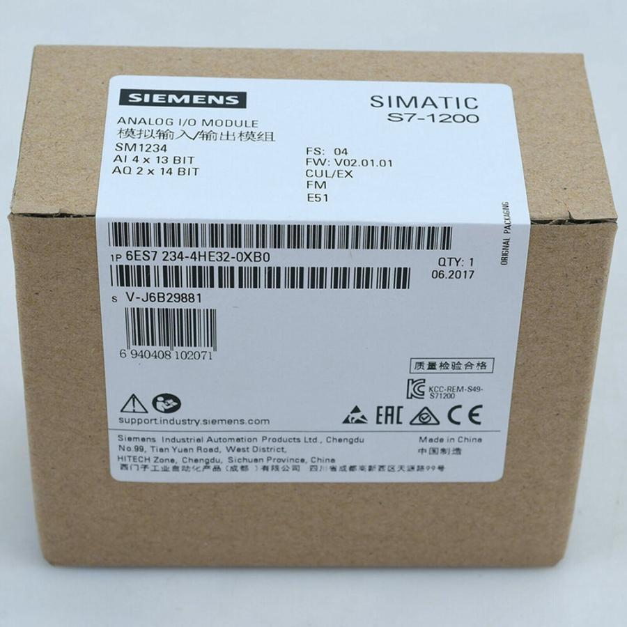 新品★貨物輸送無料★Siemens PLC 6ES7 234-4HE32-0XB0 6ES7234-4HE32-0XB0★1年引き請ける