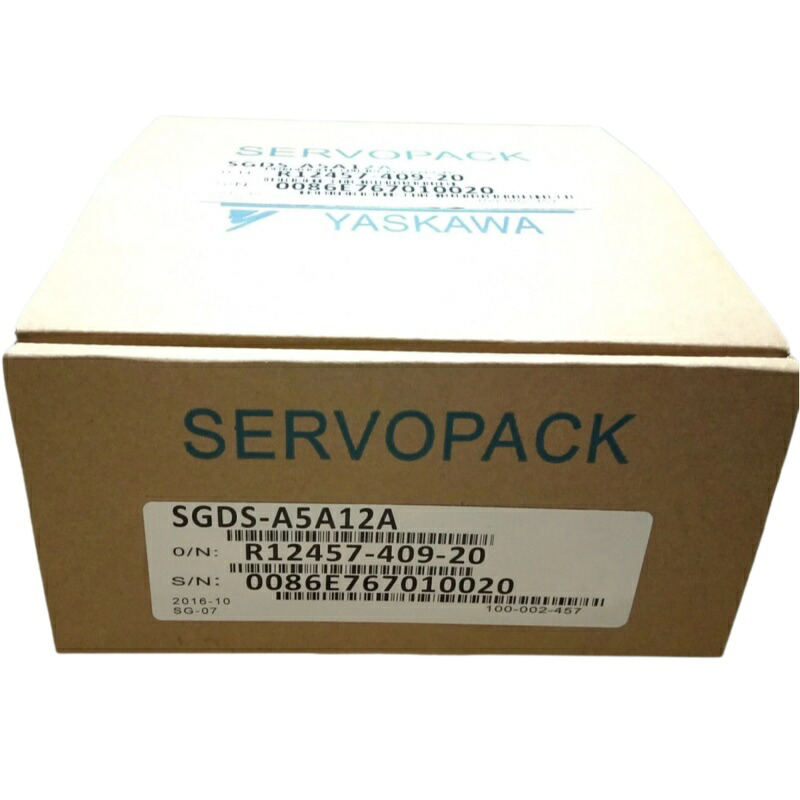 新品★貨物輸送無料★YASKAWA/安川電機 サーボ１番ウッド SGDS-A5A12A★1年引き請ける
