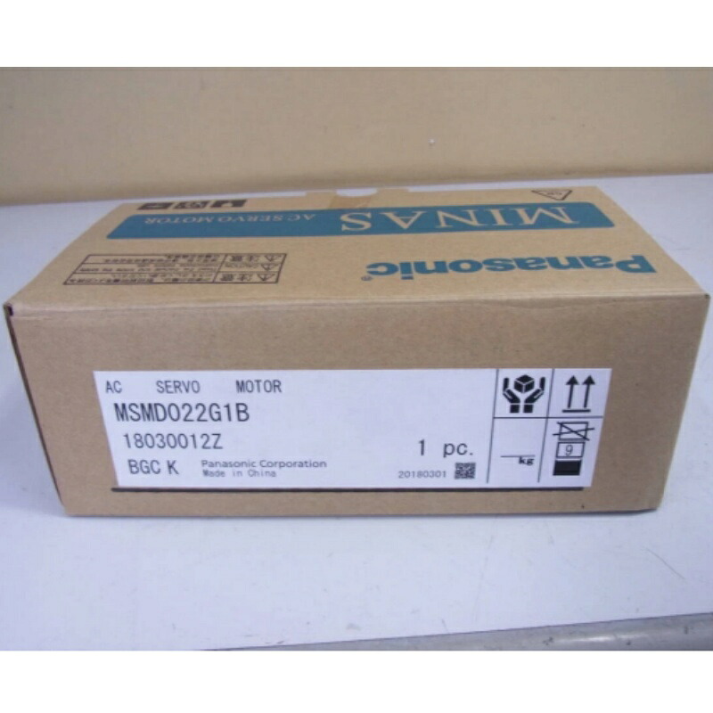 新品★貨物輸送無料★Panasonic サーボ原動機 MSMD022G1B★1年引き請ける