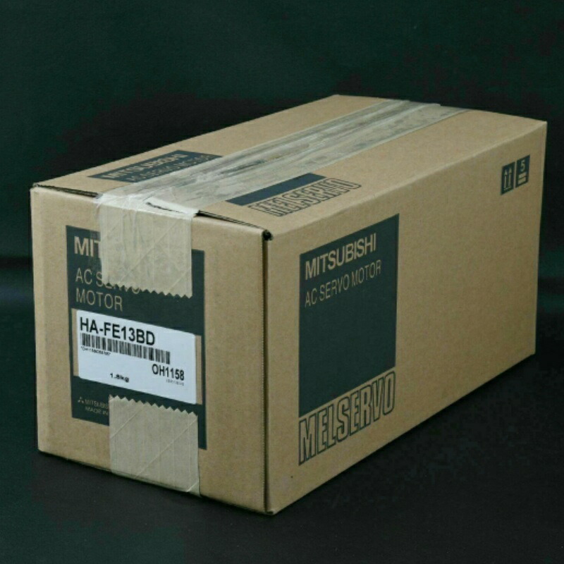 新品★貨物輸送無料★MITSUBISHI 三菱電機 ACサーボ原動機HA-FE13BD★1年引きうける